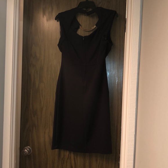 Black Dress with Gold accessory - Picture 2 of 3